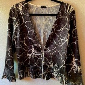 Komorov Silky Lace Blouse